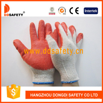 10 Guage Knitted Latex Coated Safety Glove Dkl313